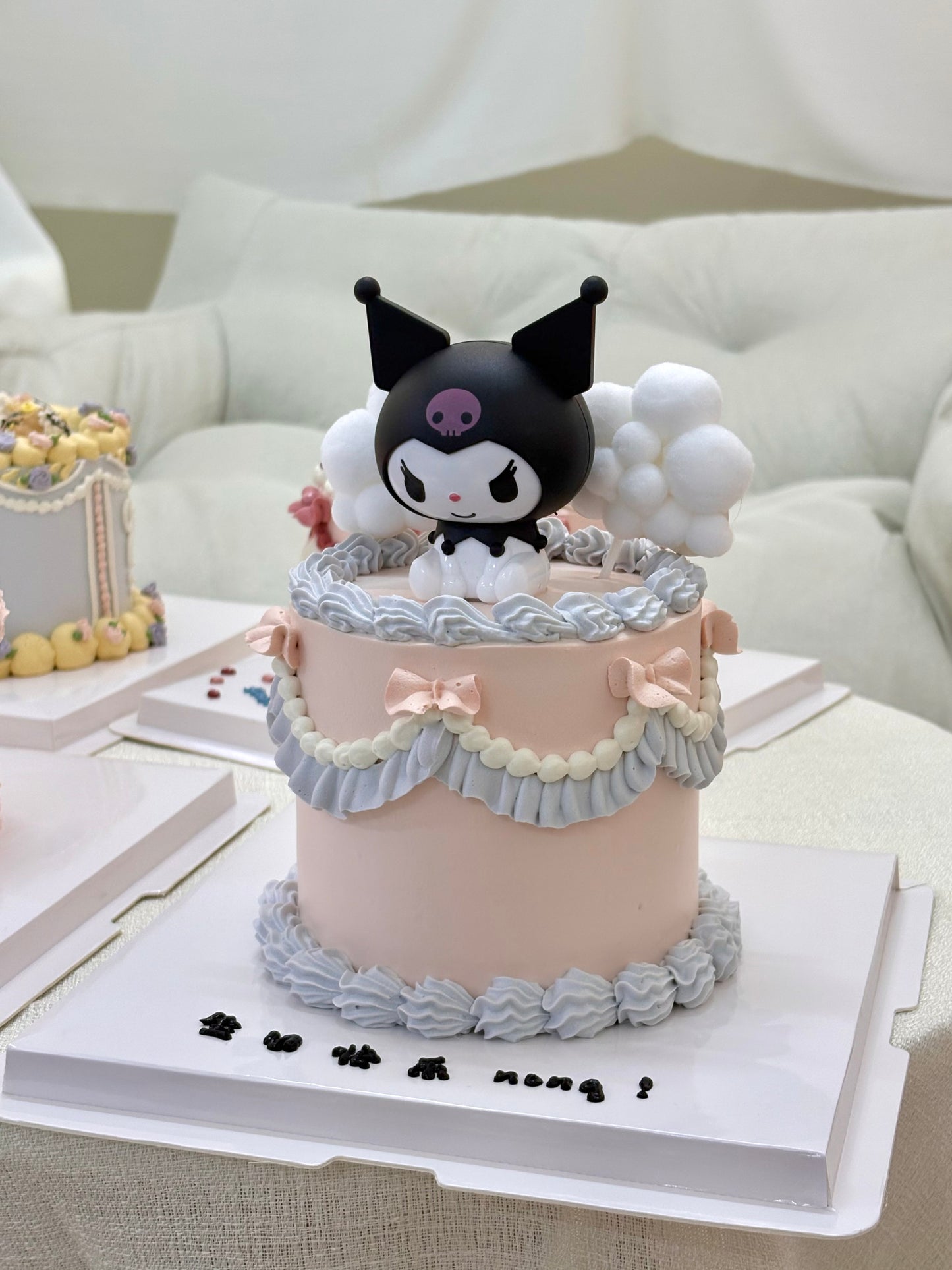 Kuromi with clouds