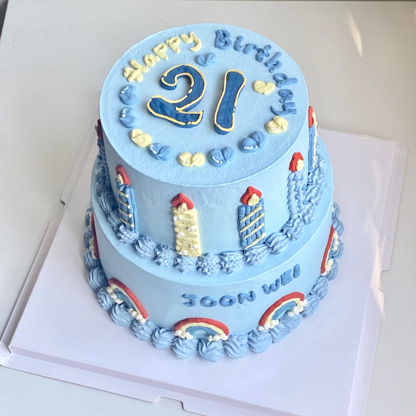 2 Tier Birthday Castle