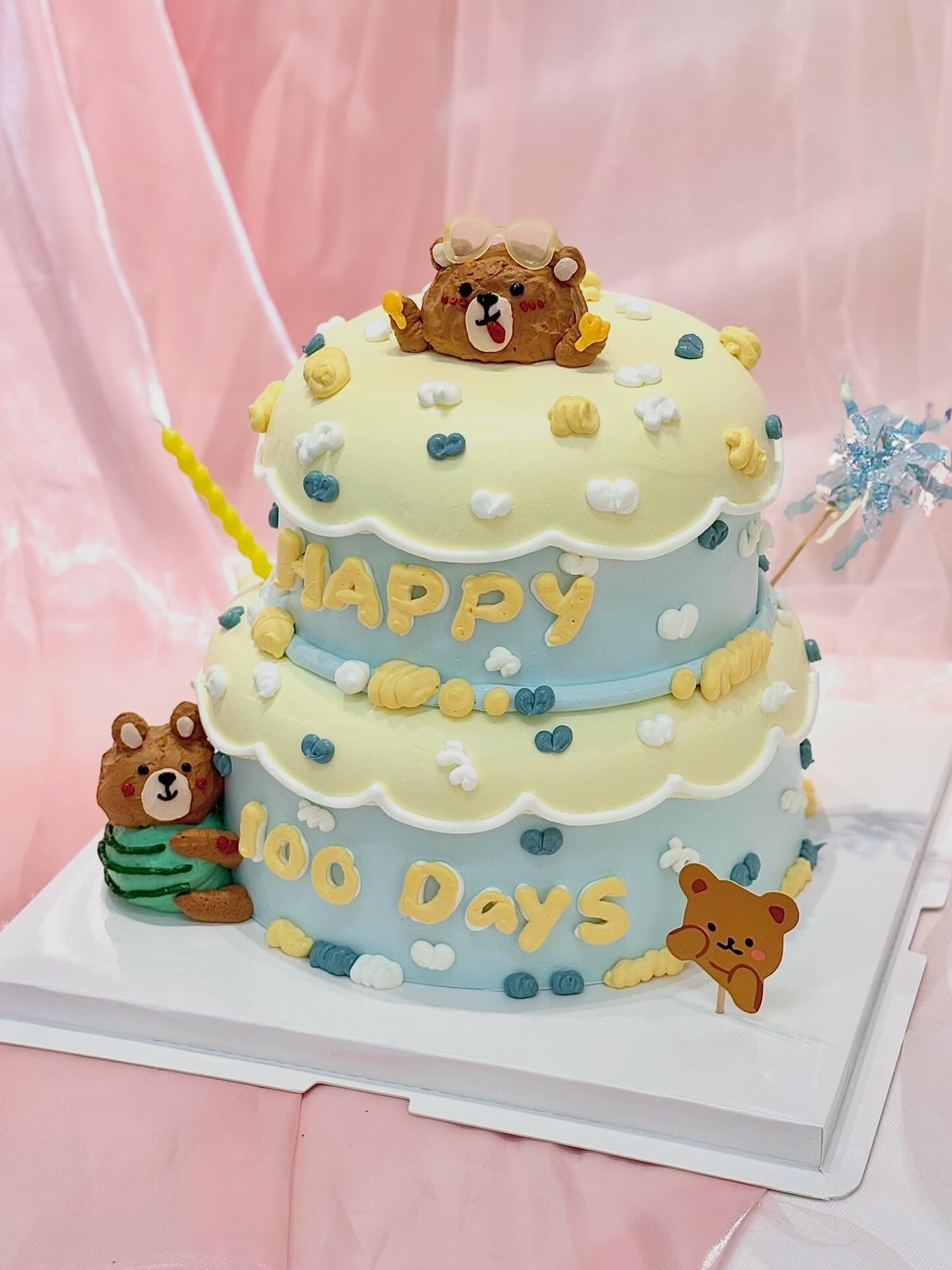 2 Tier Baby 100 Days