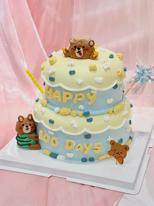 2 Tier Baby 100 Days