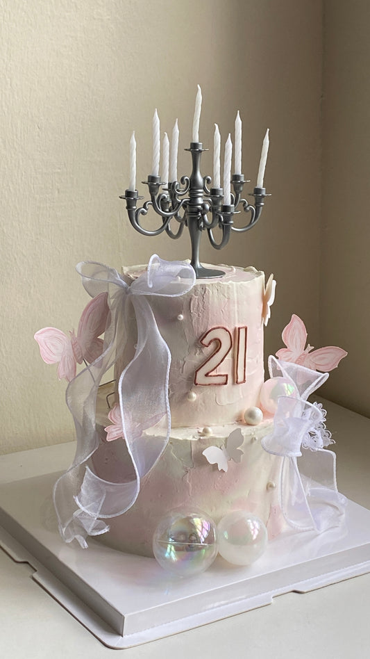 2 Tier Dreamy Butterfly