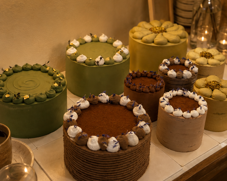 Serve cakes worth