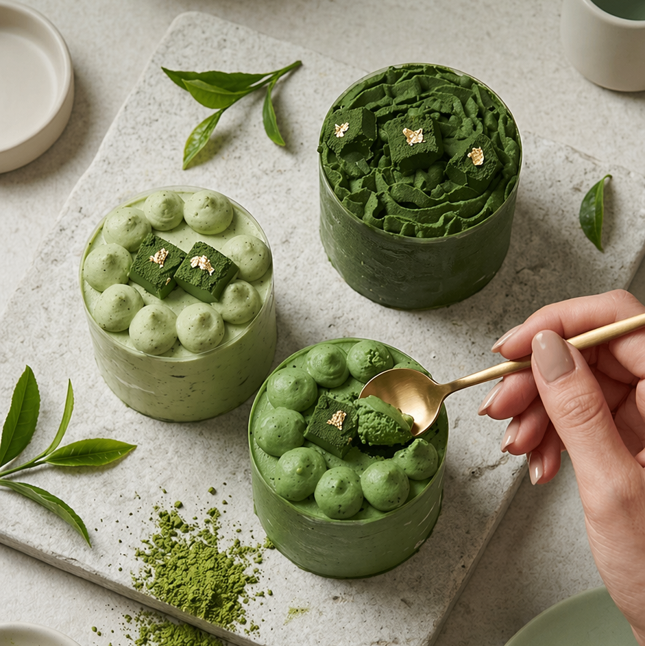 Matcha Trio · Intensity Tester Set