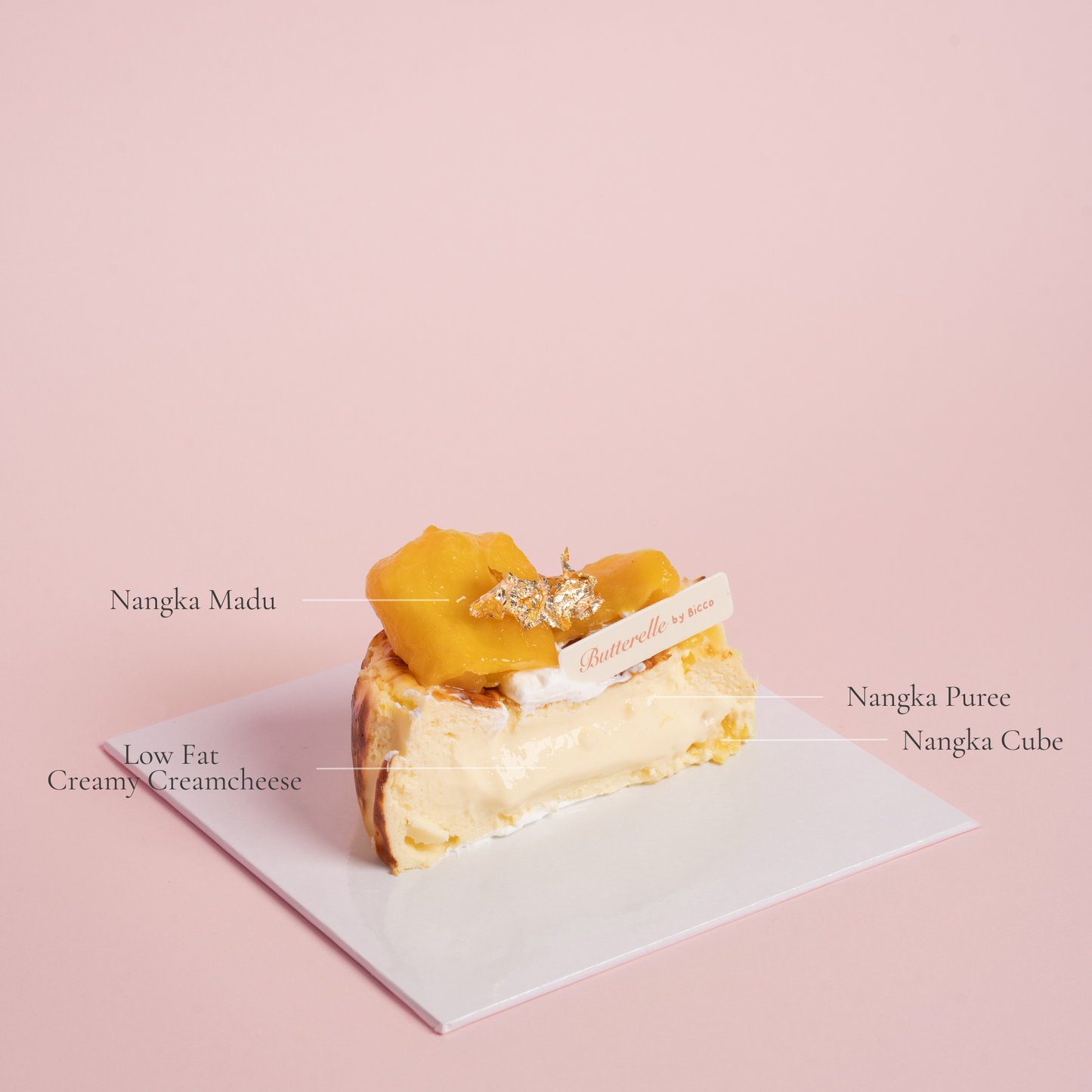 Nangka Madu Burnt Cheesecake